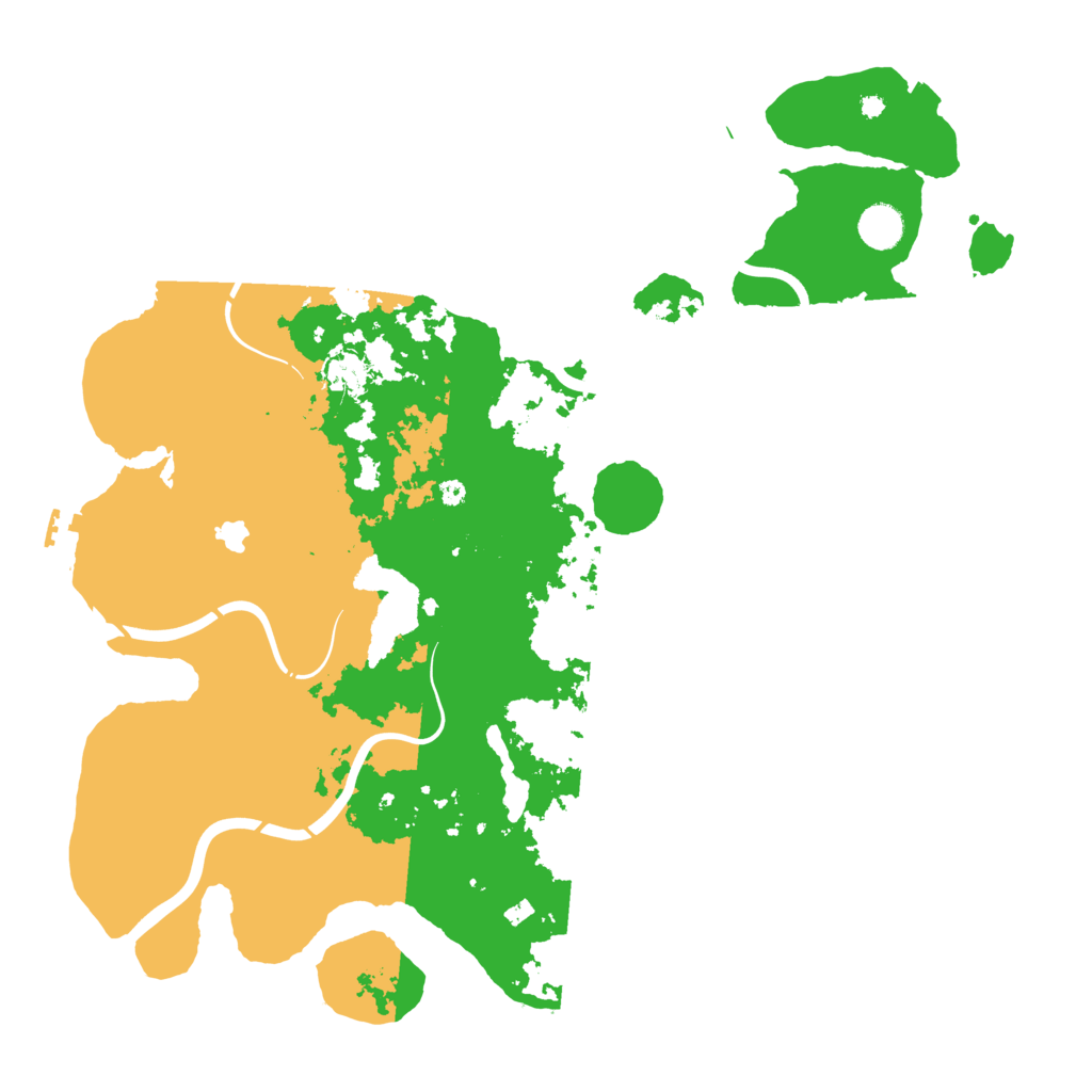 Biome Rust Map: Procedural Map, Size: 4250, Seed: 311382070