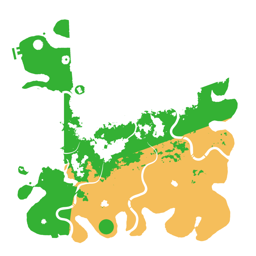 Biome Rust Map: Procedural Map, Size: 4500, Seed: 1825549565
