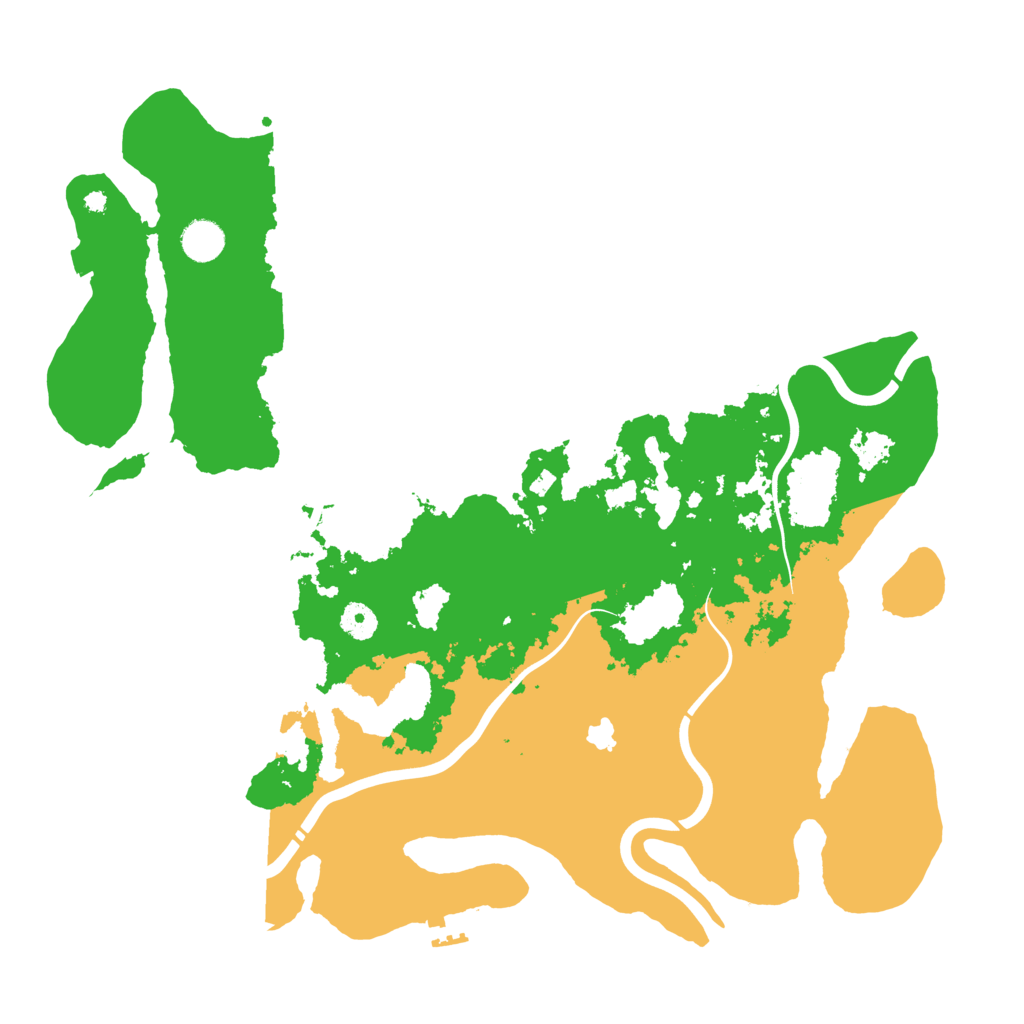 Biome Rust Map: Procedural Map, Size: 4250, Seed: 162596075