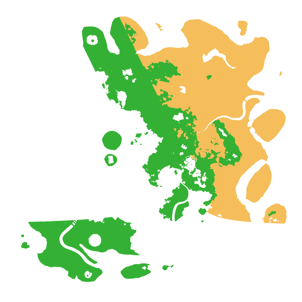 Biome Rust Map: Procedural Map, Size: 4250, Seed: 196408962