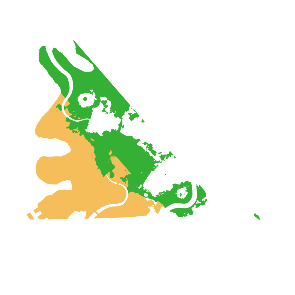 Biome Rust Map: Procedural Map, Size: 2900, Seed: 452679