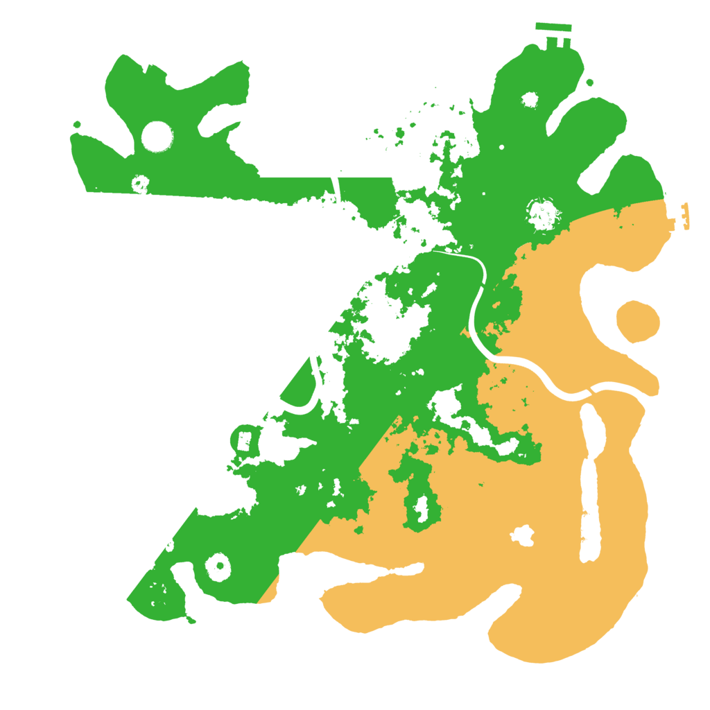 Biome Rust Map: Procedural Map, Size: 4000, Seed: 1202358418