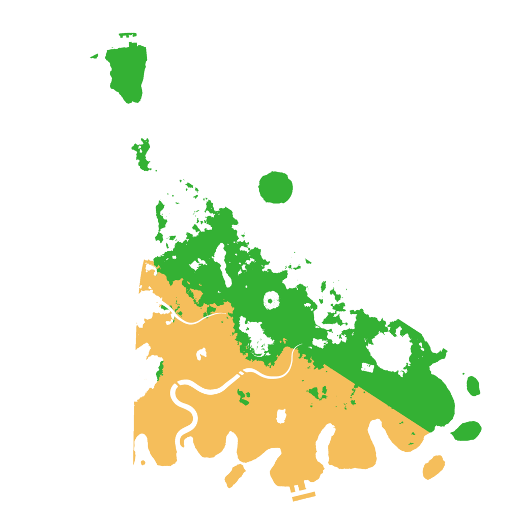 Biome Rust Map: Procedural Map, Size: 4500, Seed: 17762088