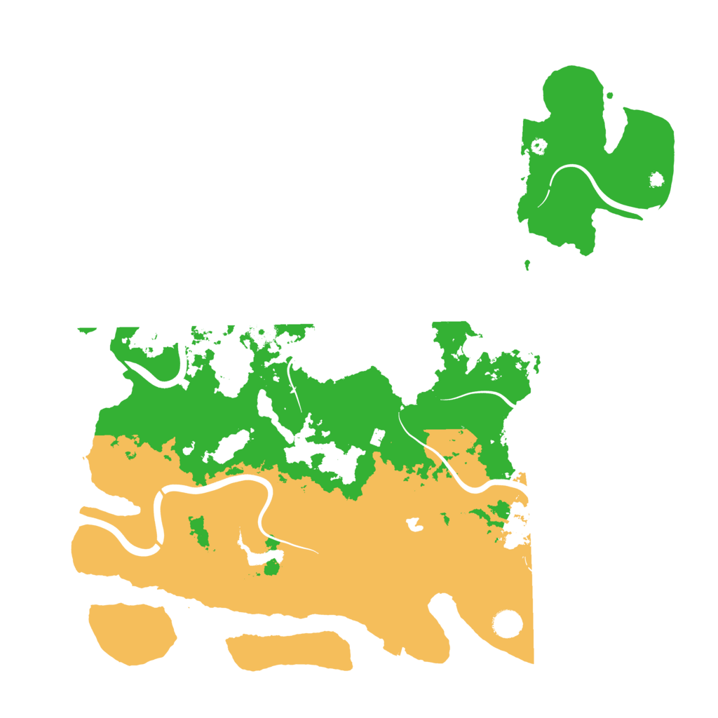 Biome Rust Map: Procedural Map, Size: 4500, Seed: 2093266949