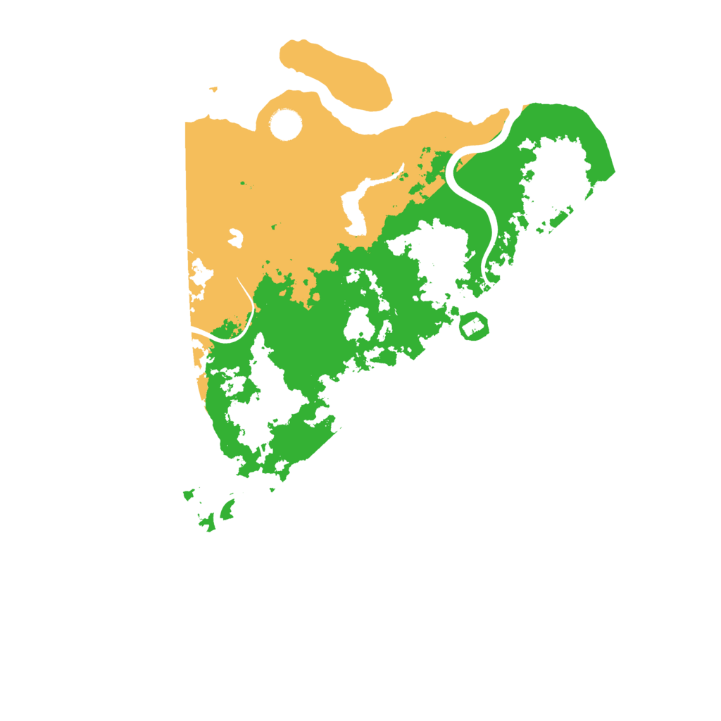 Biome Rust Map: Procedural Map, Size: 4000, Seed: 2057049249
