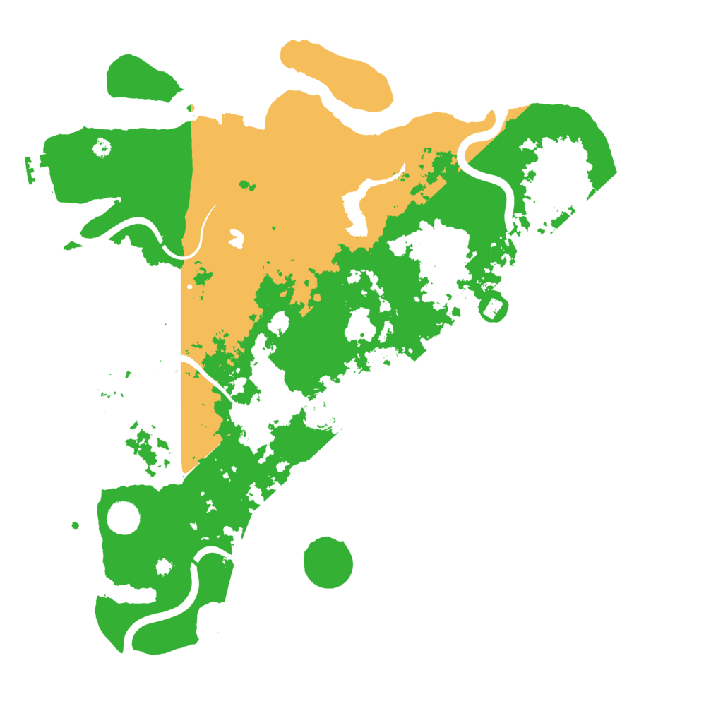 Biome Rust Map: Procedural Map, Size: 4000, Seed: 2057049249