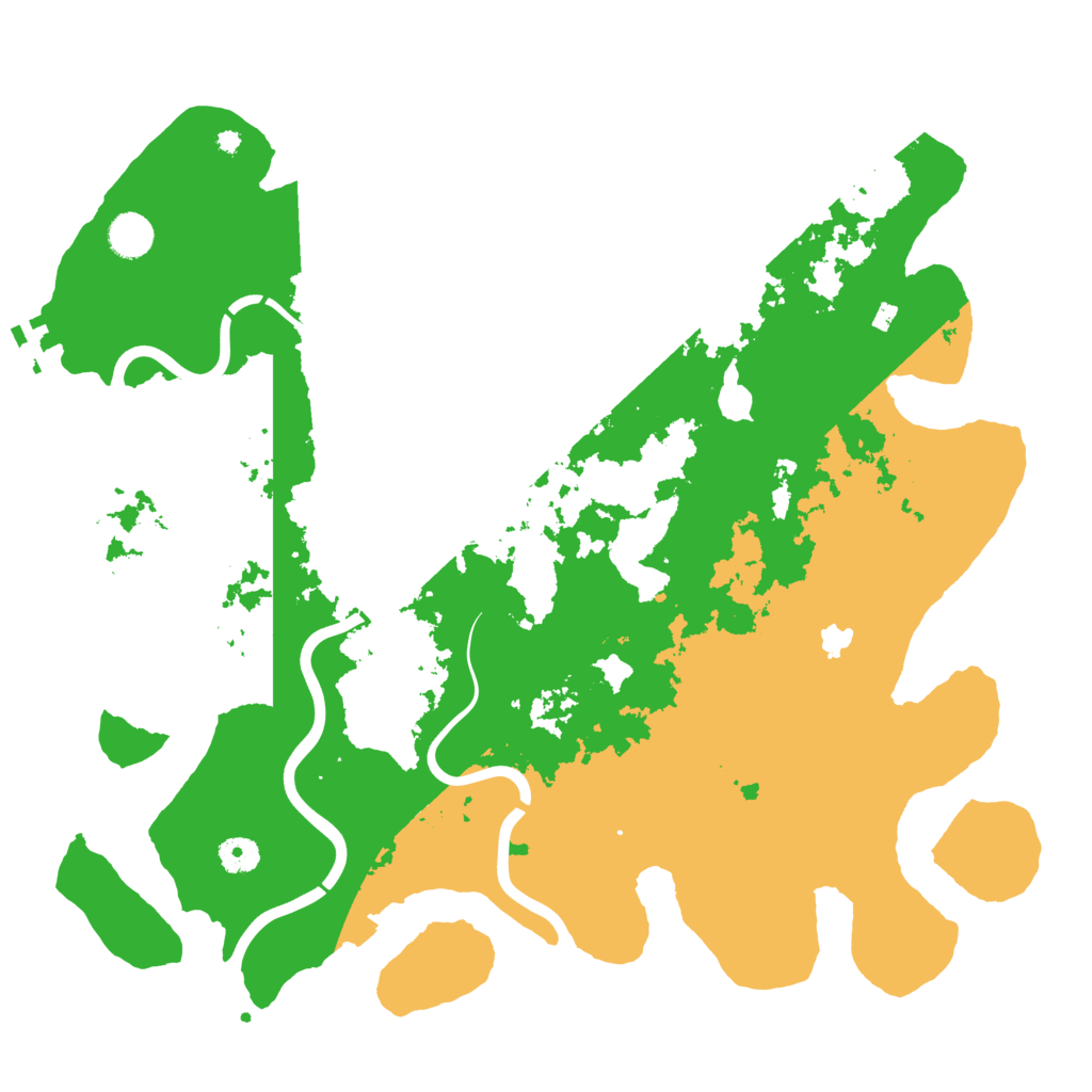 Biome Rust Map: Procedural Map, Size: 4250, Seed: 774805395