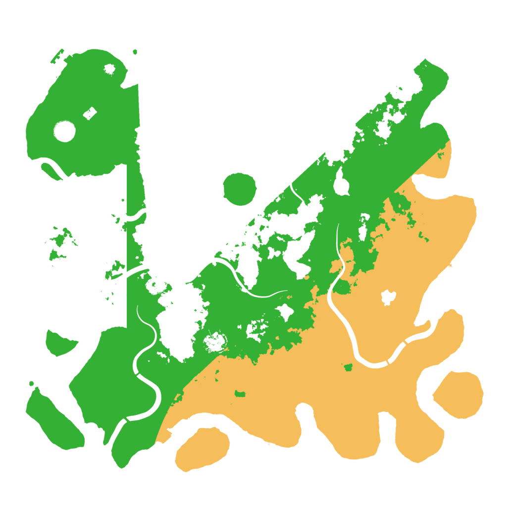 Biome Rust Map: Procedural Map, Size: 4250, Seed: 774805395