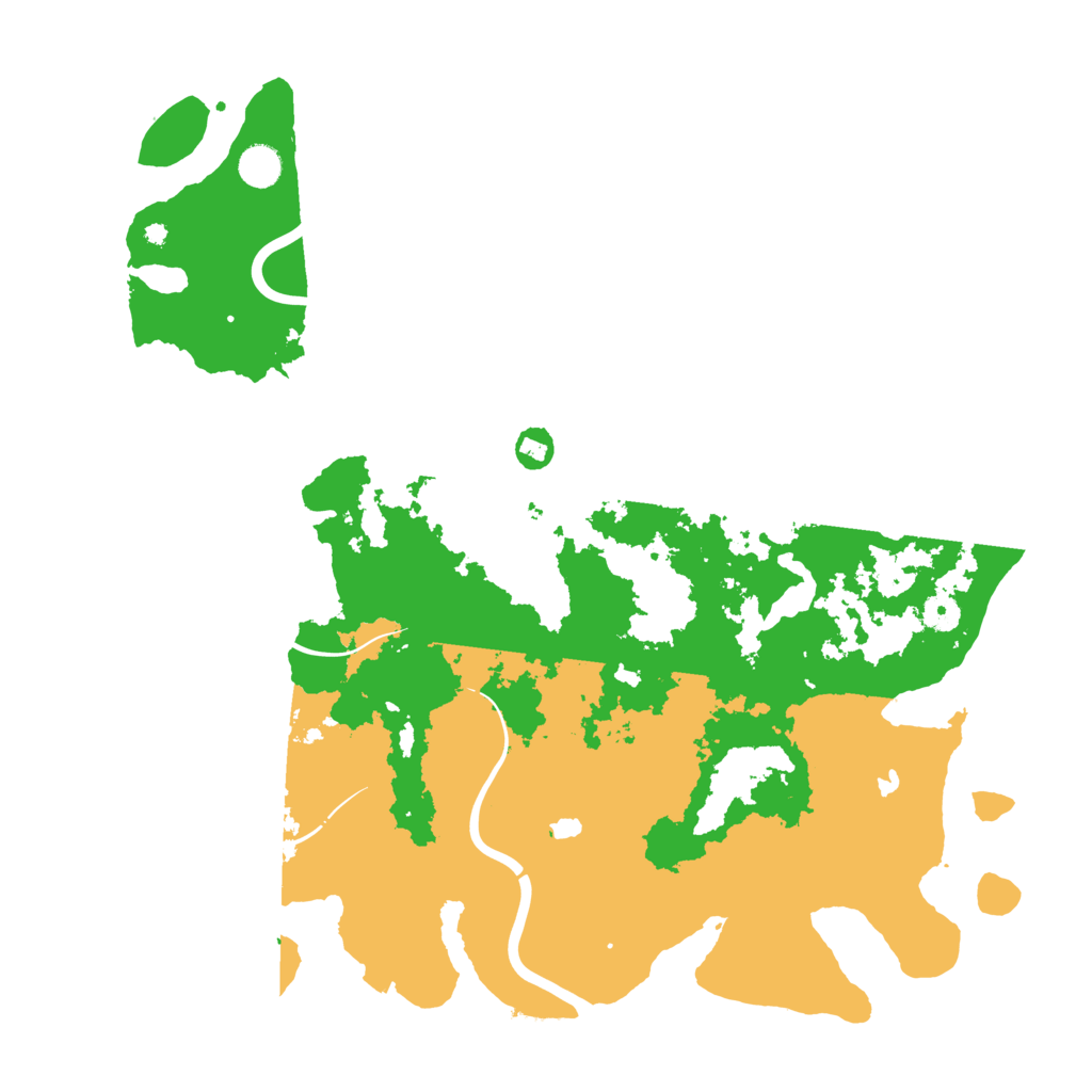 Biome Rust Map: Procedural Map, Size: 4500, Seed: 1692275684