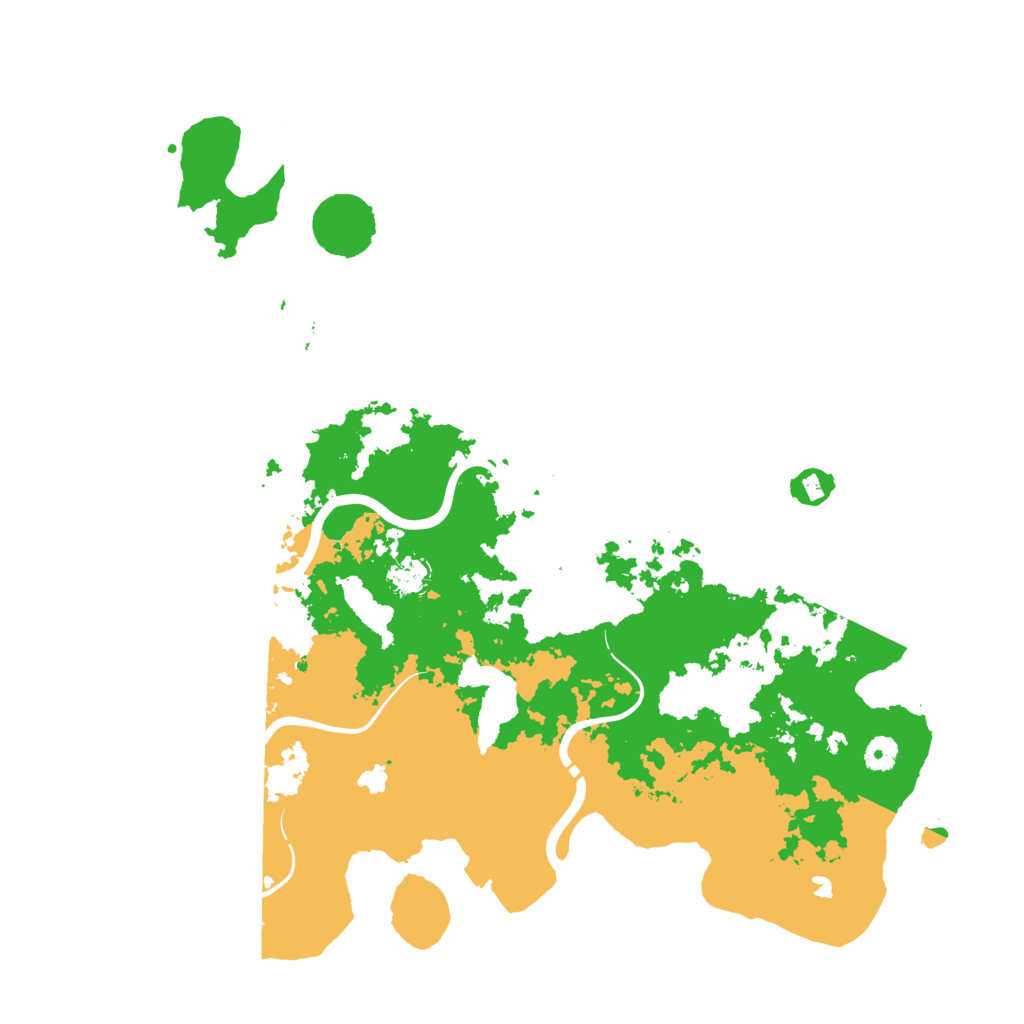 Biome Rust Map: Procedural Map, Size: 4500, Seed: 1416545371