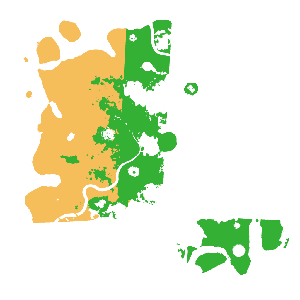 Biome Rust Map: Procedural Map, Size: 4250, Seed: 584752393