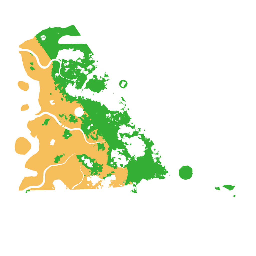 Biome Rust Map: Procedural Map, Size: 5000, Seed: 165248601
