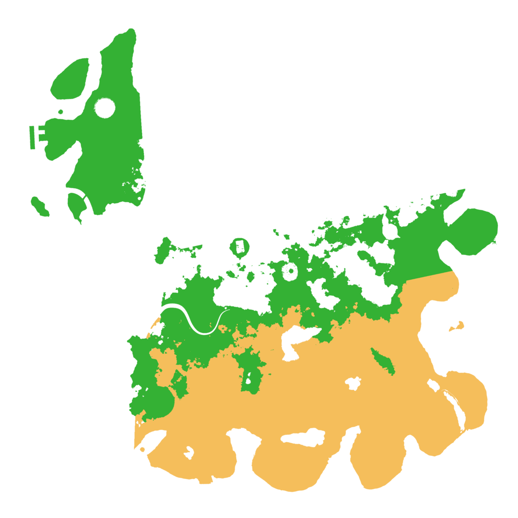 Biome Rust Map: Procedural Map, Size: 4500, Seed: 1788475521