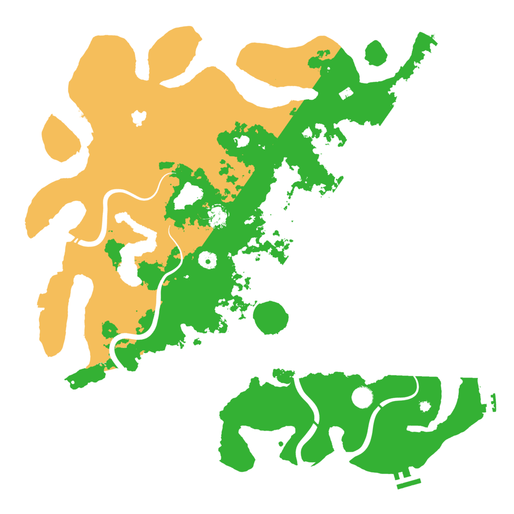 Biome Rust Map: Procedural Map, Size: 4250, Seed: 1354856