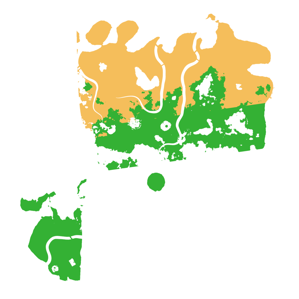Biome Rust Map: Procedural Map, Size: 4500, Seed: 637573340