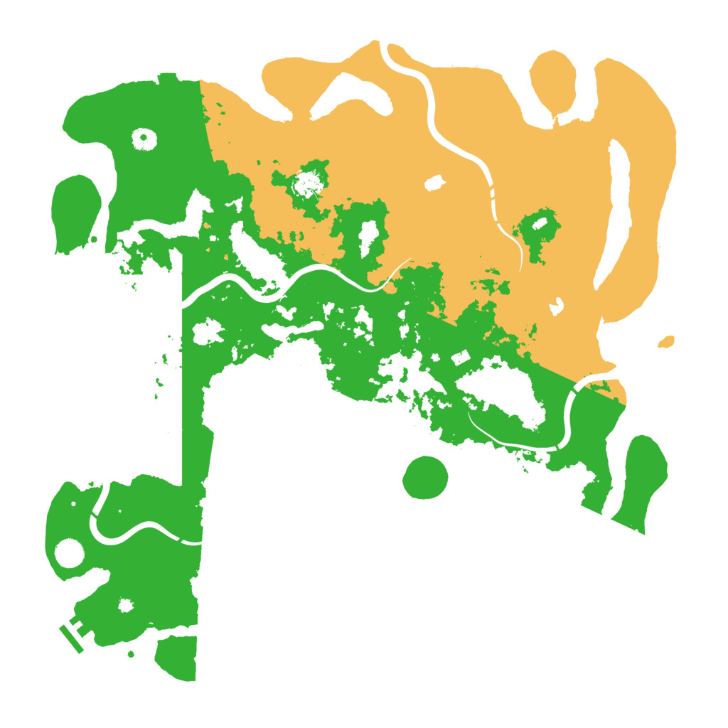 Biome Rust Map: Procedural Map, Size: 4500, Seed: 115517248