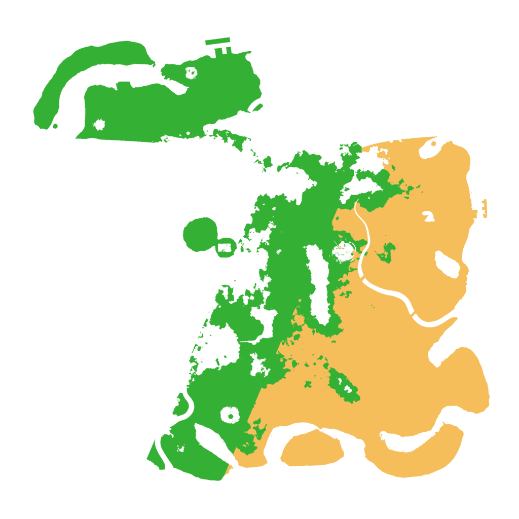Biome Rust Map: Procedural Map, Size: 4250, Seed: 1333421357