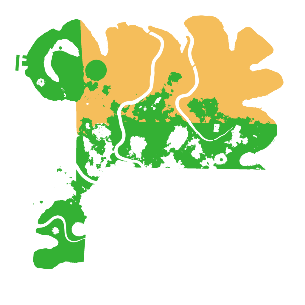 Biome Rust Map: Procedural Map, Size: 3900, Seed: 1909414726
