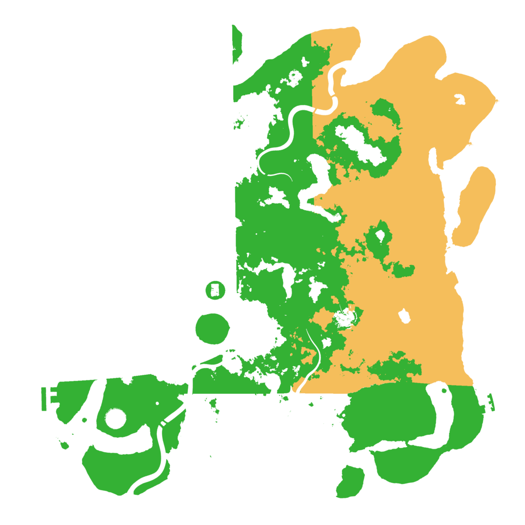 Biome Rust Map: Procedural Map, Size: 4500, Seed: 1573814994