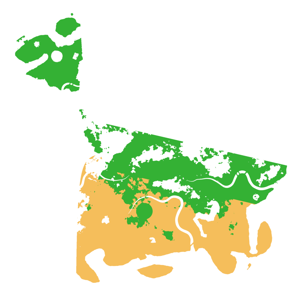 Biome Rust Map: Procedural Map, Size: 4800, Seed: 1257892139