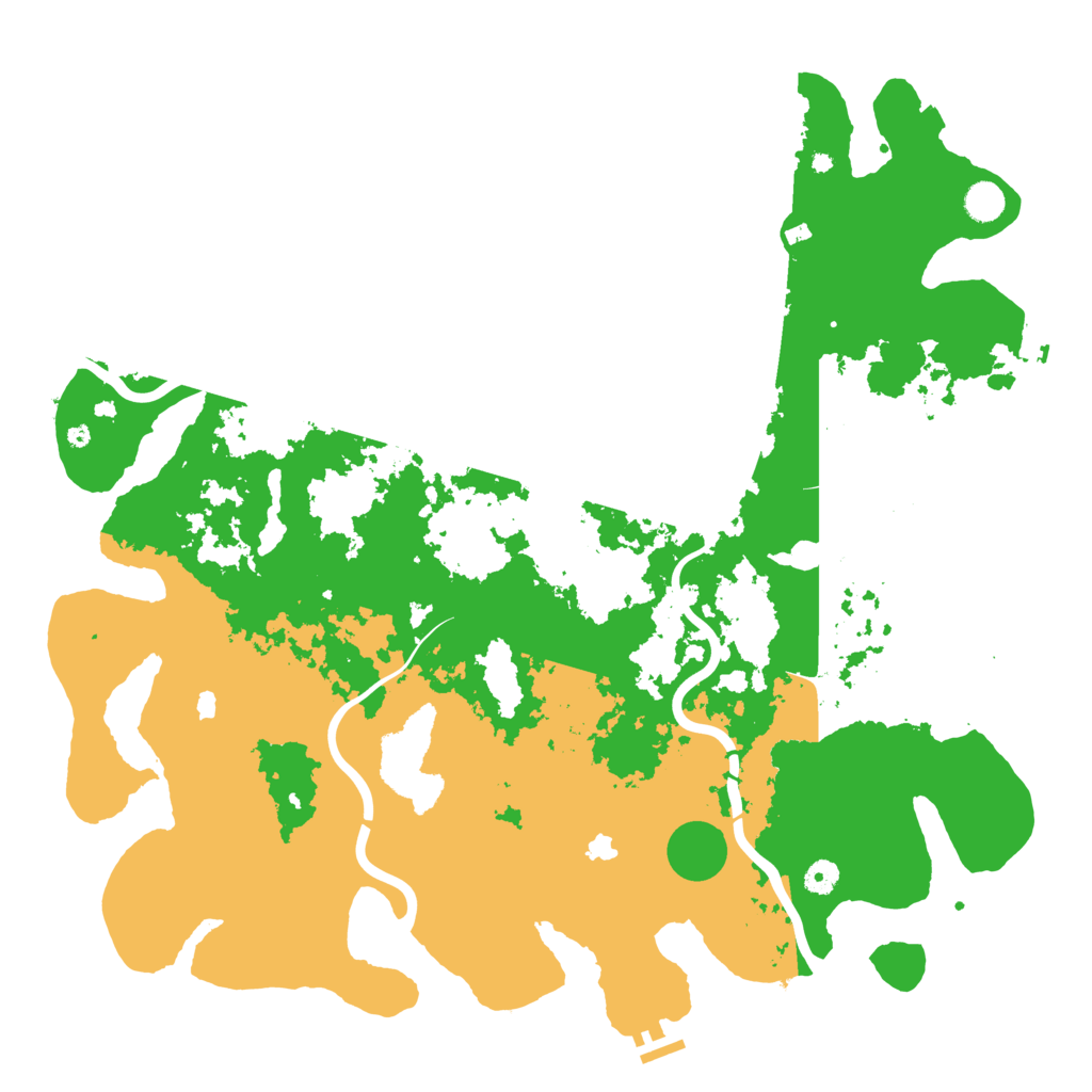 Biome Rust Map: Procedural Map, Size: 4800, Seed: 2110112103