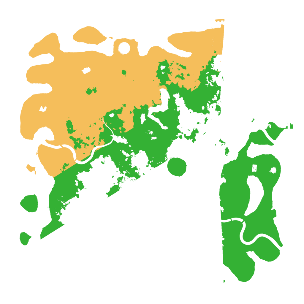 Biome Rust Map: Procedural Map, Size: 4500, Seed: 1872514042