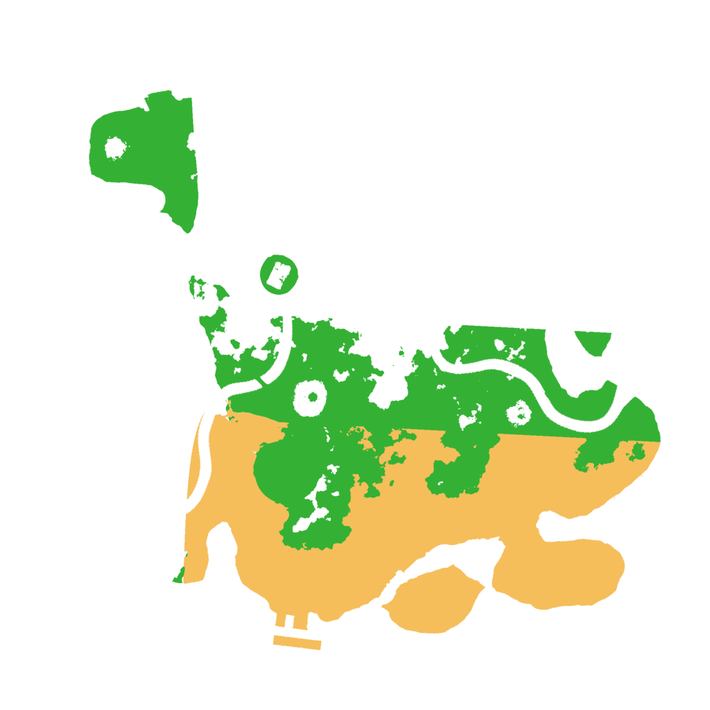 Biome Rust Map: Procedural Map, Size: 3000, Seed: 683068221