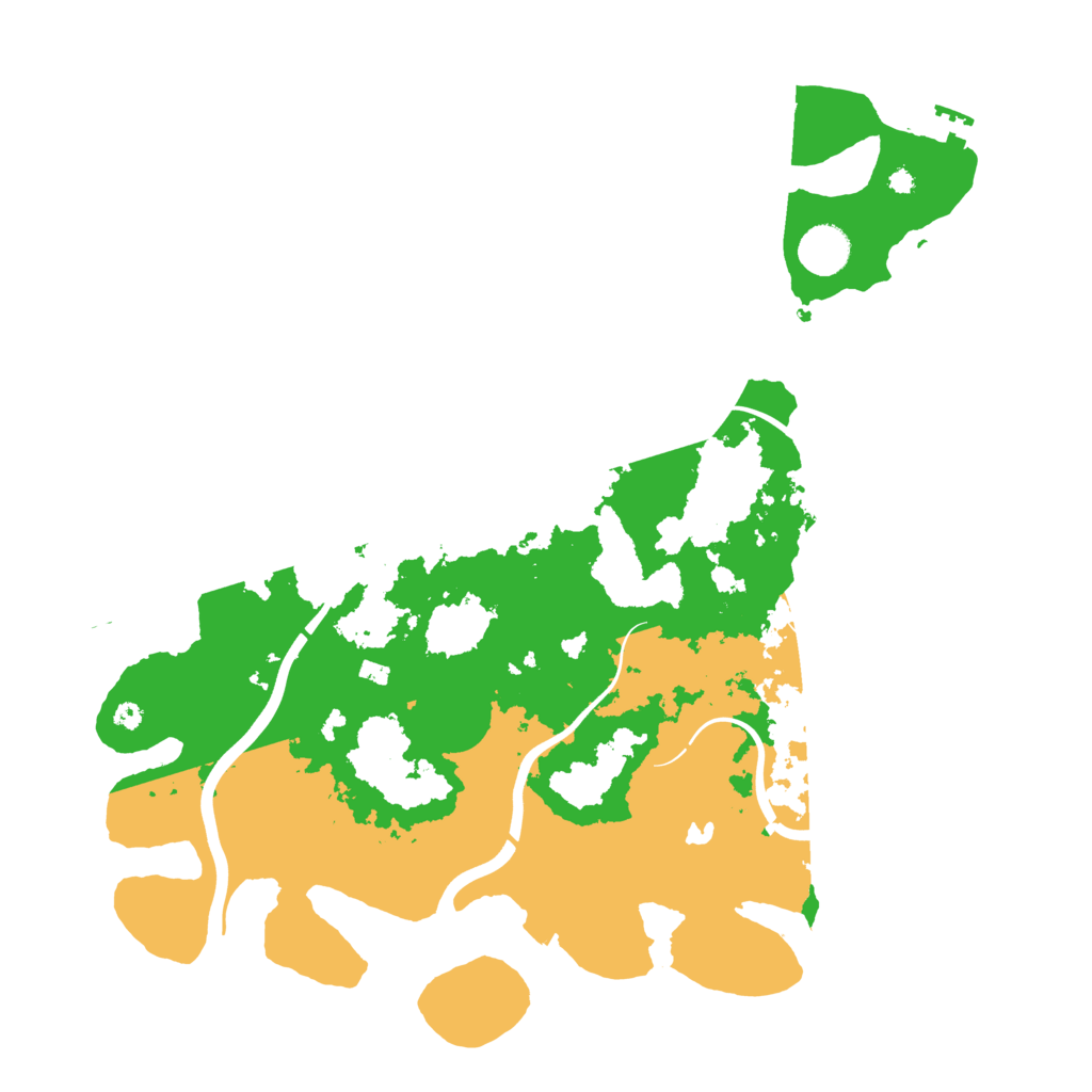 Biome Rust Map: Procedural Map, Size: 4000, Seed: 23235