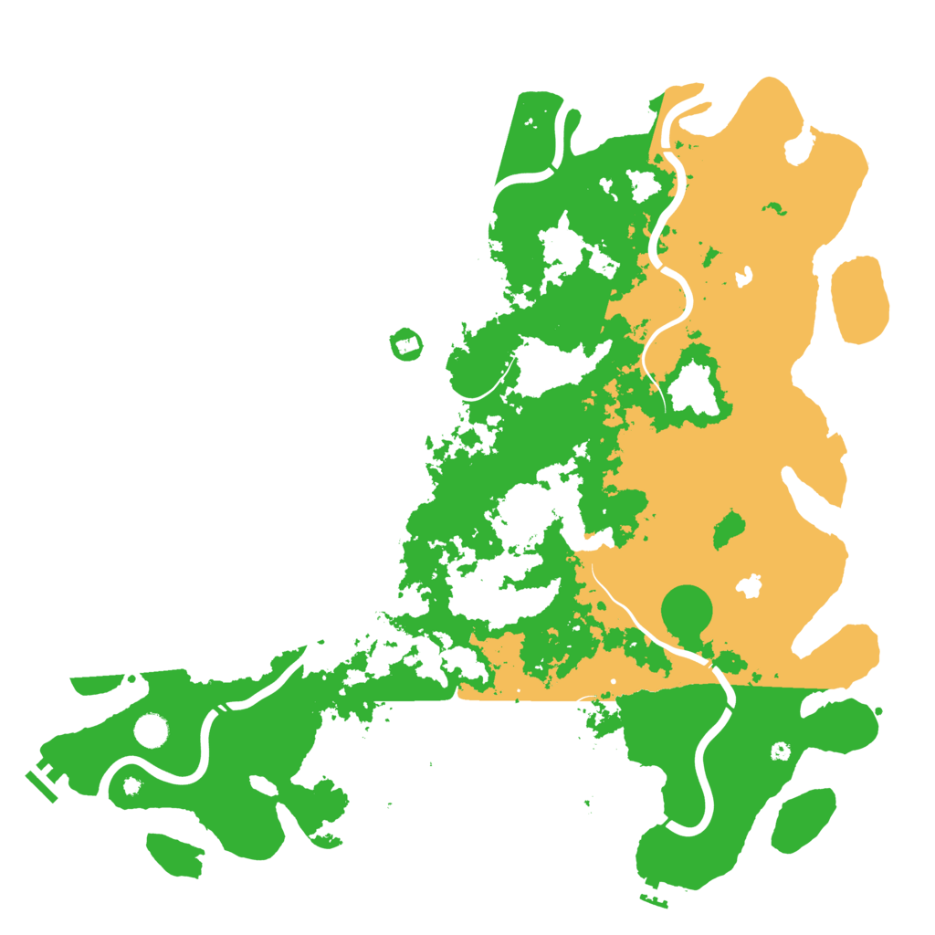 Biome Rust Map: Procedural Map, Size: 4800, Seed: 807985032