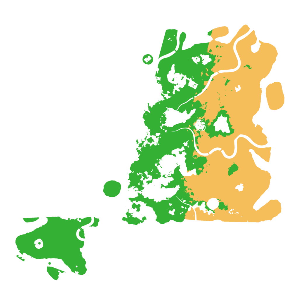 Biome Rust Map: Procedural Map, Size: 4800, Seed: 807985032