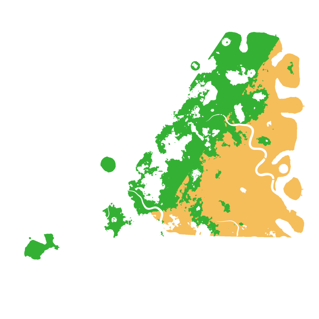 Biome Rust Map: Procedural Map, Size: 6000, Seed: 235692392