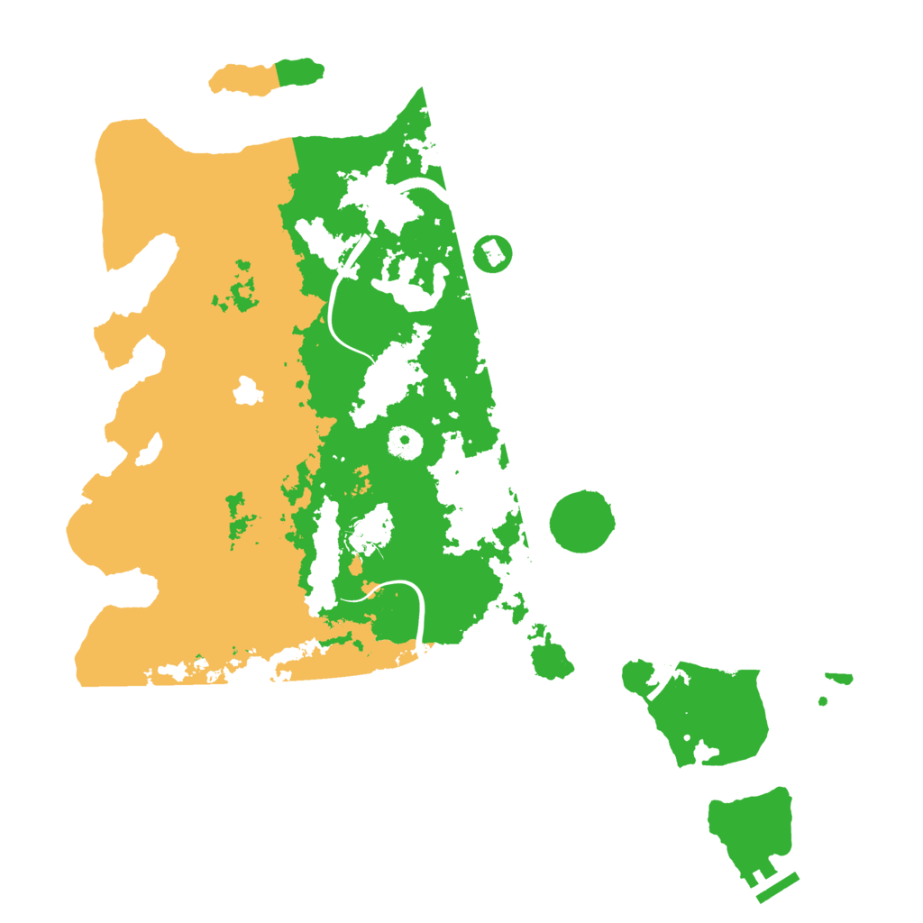 Biome Rust Map: Procedural Map, Size: 4000, Seed: 1482726233