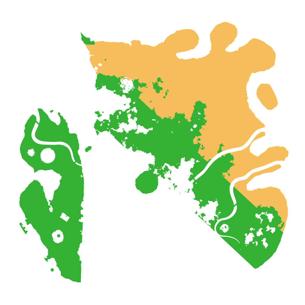 Biome Rust Map: Procedural Map, Size: 3750, Seed: 2101186593