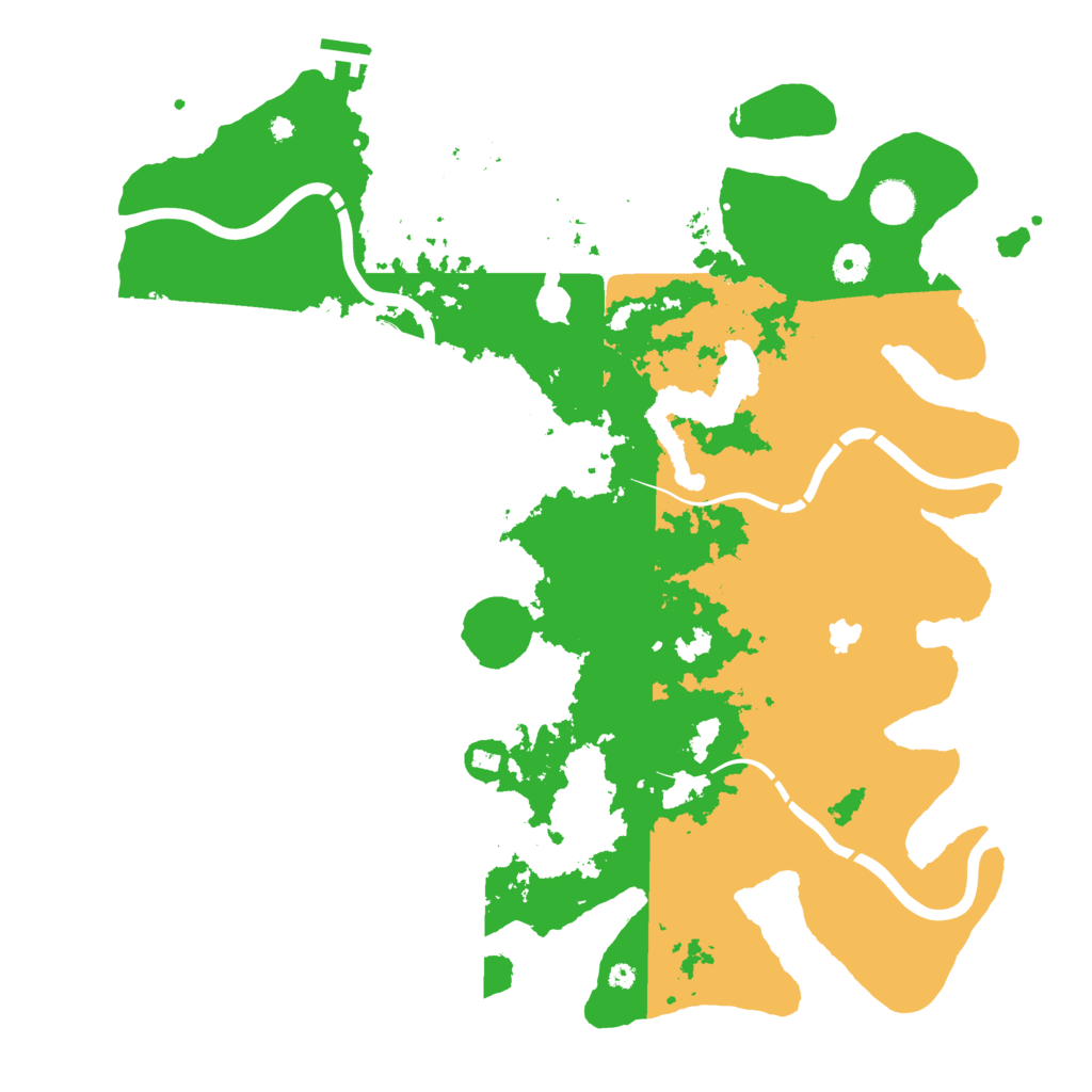 Biome Rust Map: Procedural Map, Size: 4250, Seed: 1843875412