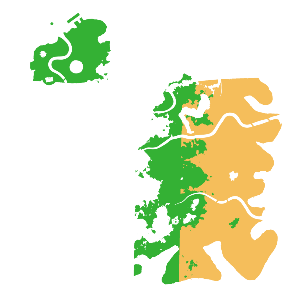 Biome Rust Map: Procedural Map, Size: 4250, Seed: 1843875412