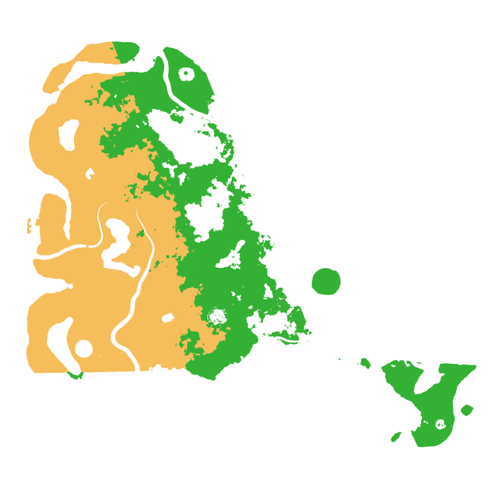 Biome Rust Map: Procedural Map, Size: 5000, Seed: 59181658