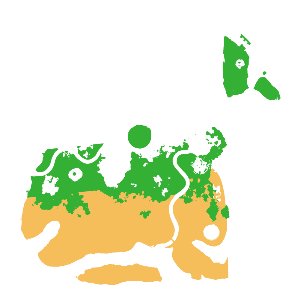 Biome Rust Map: Procedural Map, Size: 3500, Seed: 1580687799