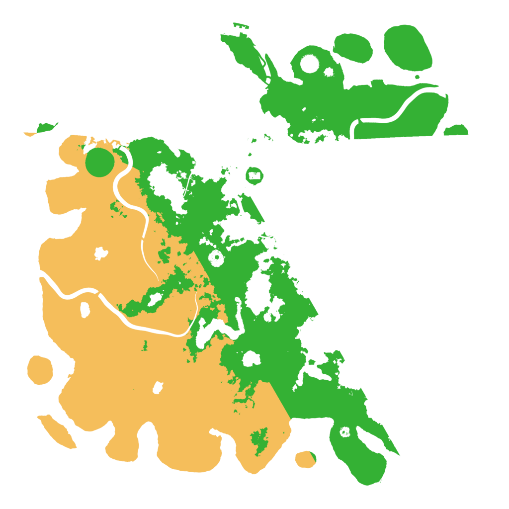Biome Rust Map: Procedural Map, Size: 4800, Seed: 712723410