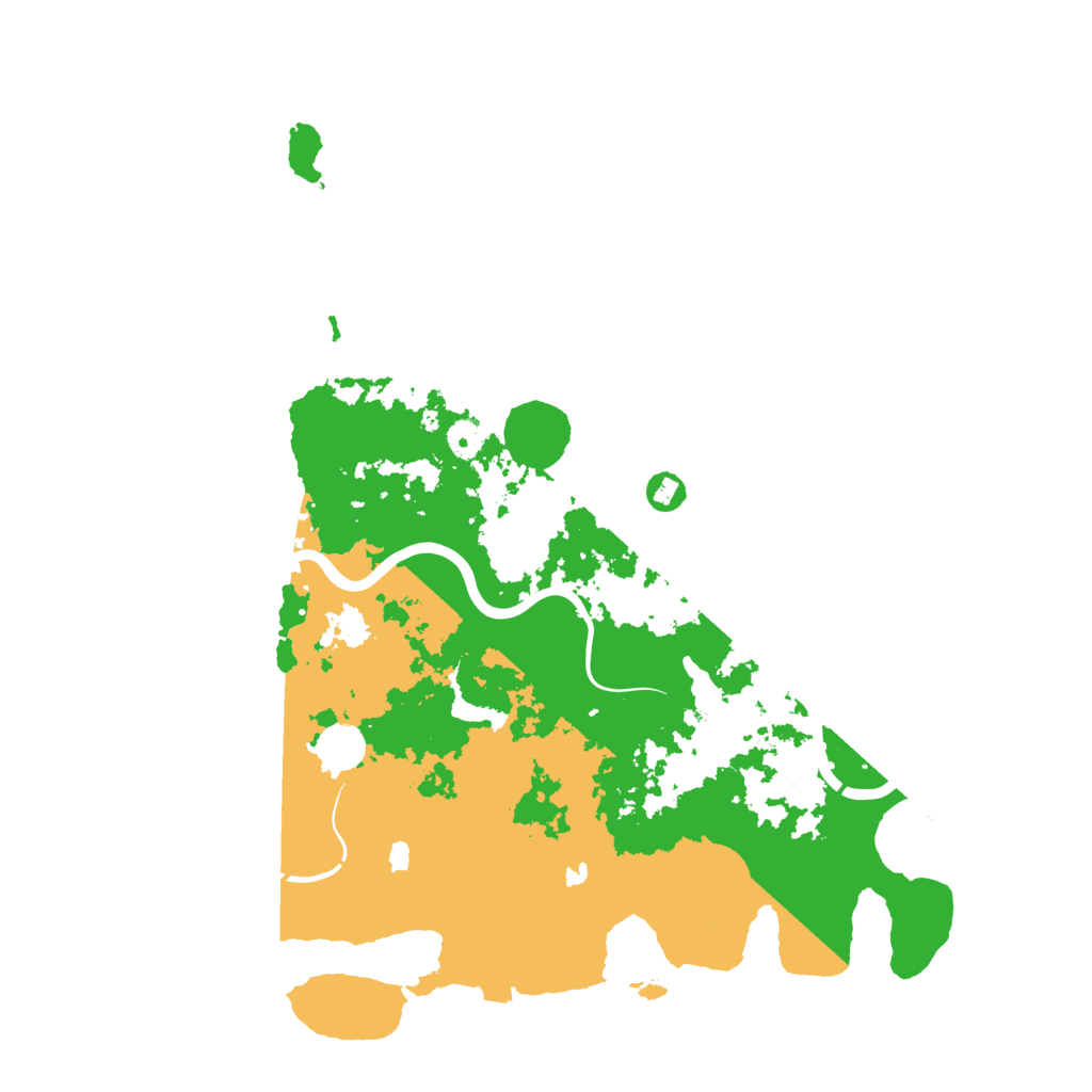 Biome Rust Map: Procedural Map, Size: 4500, Seed: 853844205