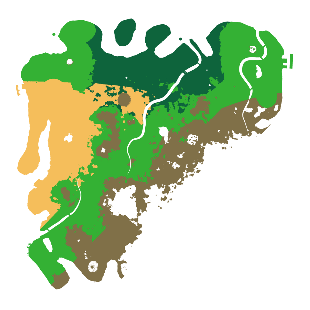 Biome Rust Map: Procedural Map, Size: 4250, Seed: 1433553897