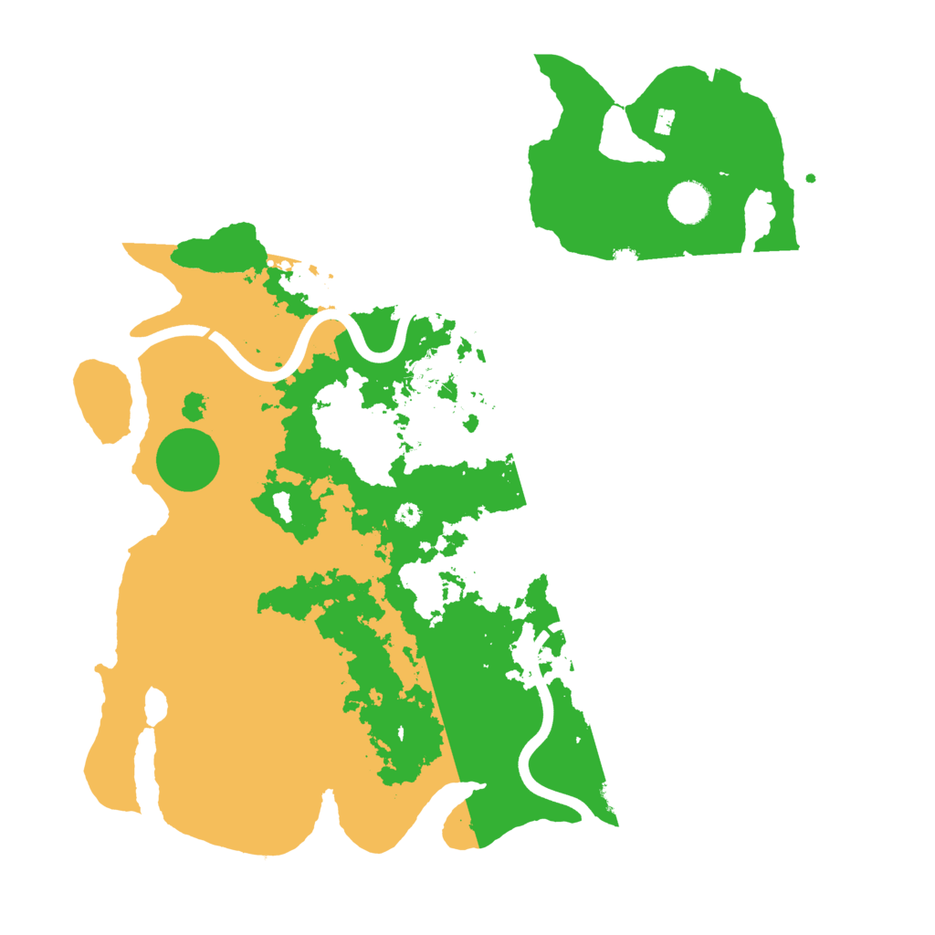 Biome Rust Map: Procedural Map, Size: 3900, Seed: 1743982388