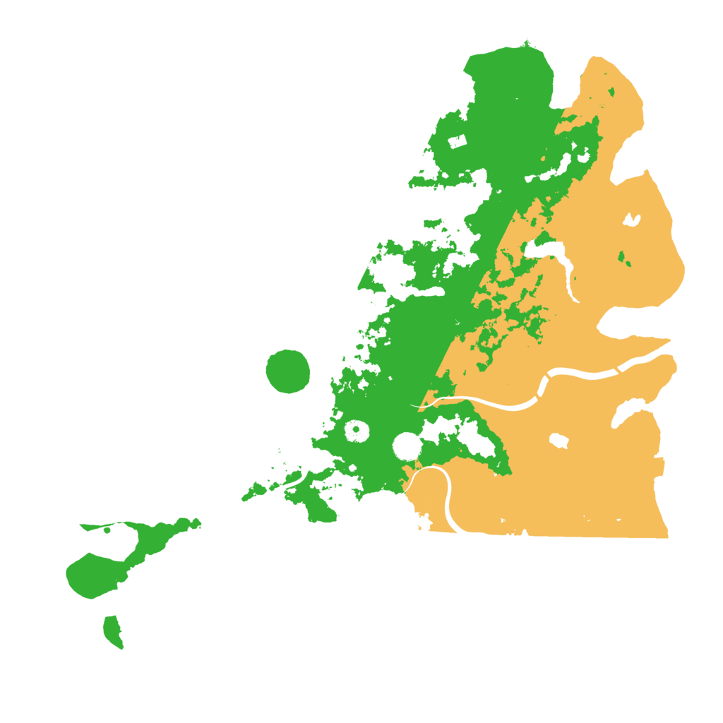 Biome Rust Map: Procedural Map, Size: 4500, Seed: 249435034