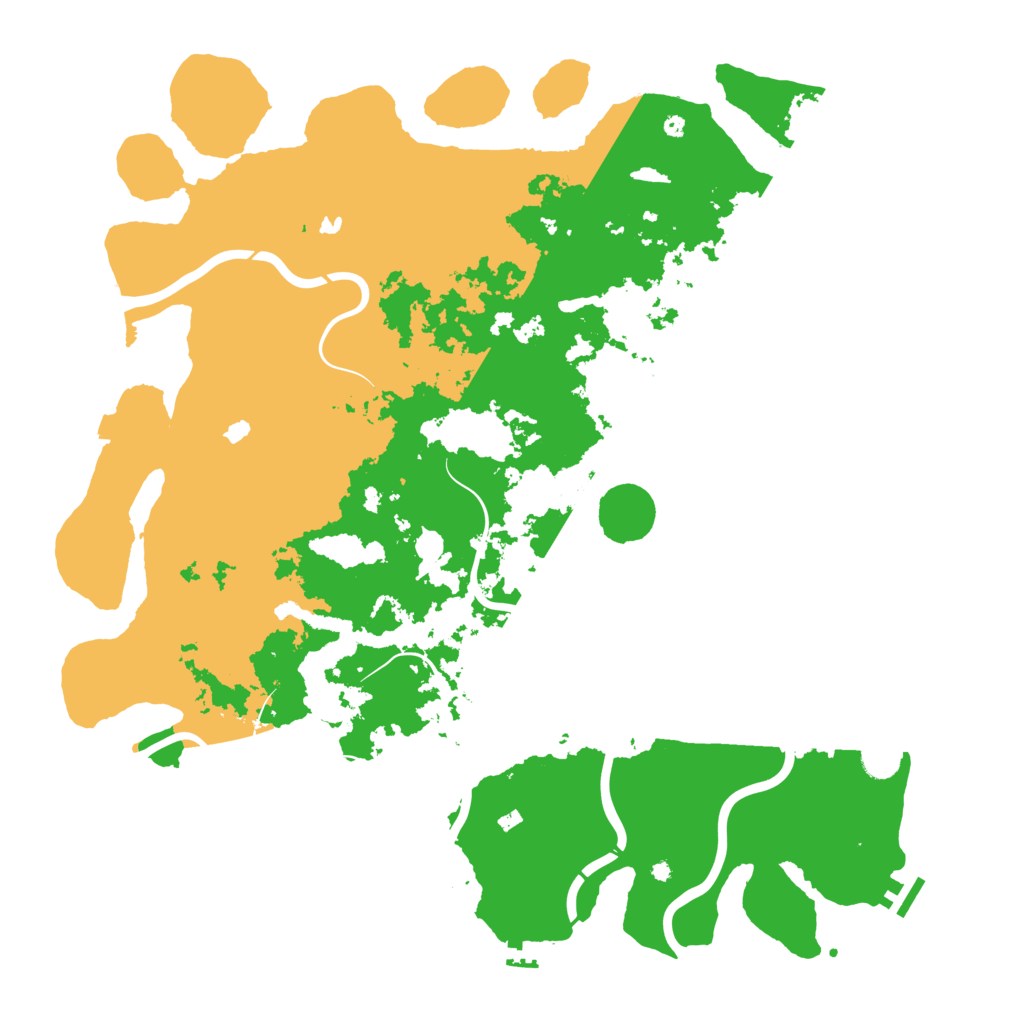Biome Rust Map: Procedural Map, Size: 4800, Seed: 268972889