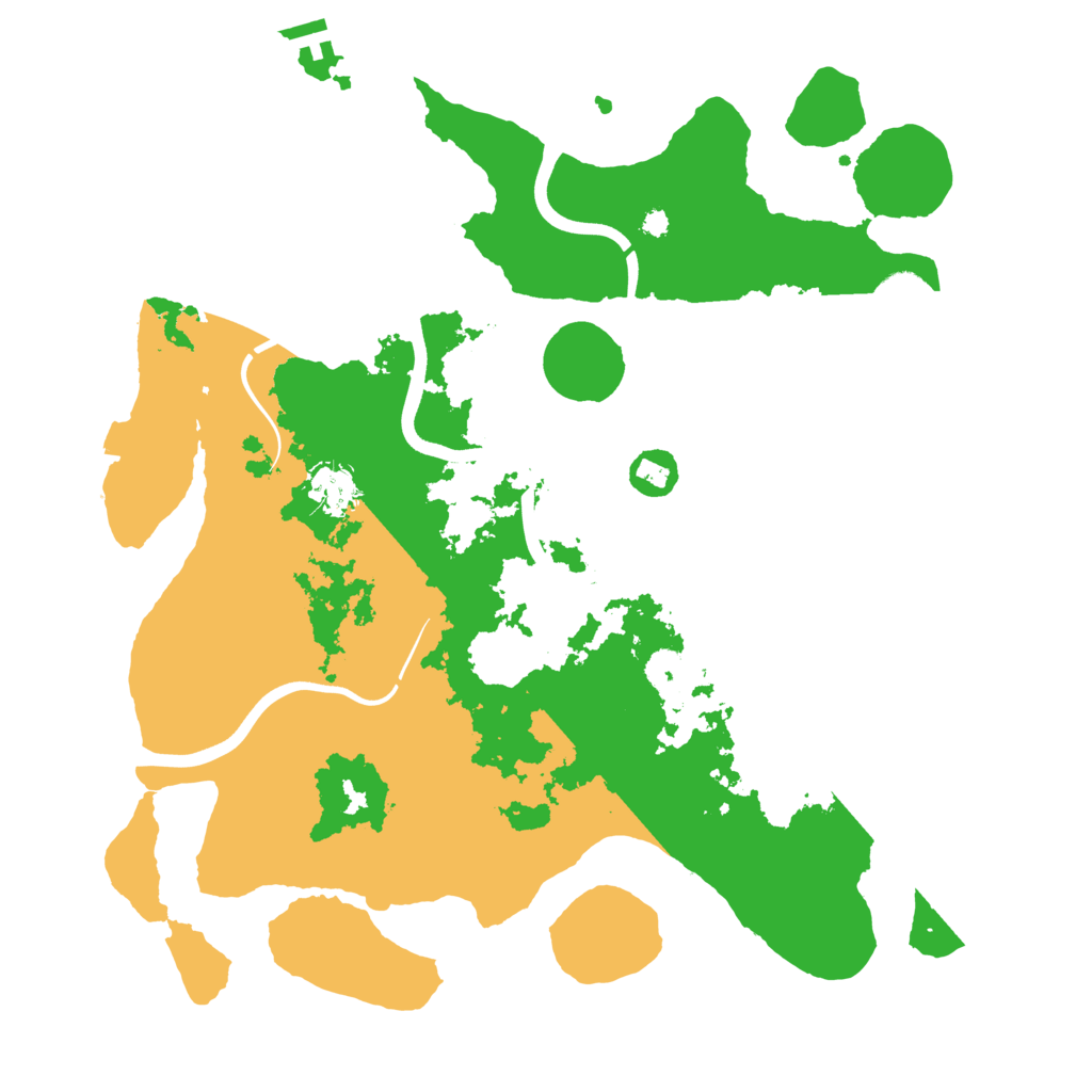 Biome Rust Map: Procedural Map, Size: 3750, Seed: 374274704