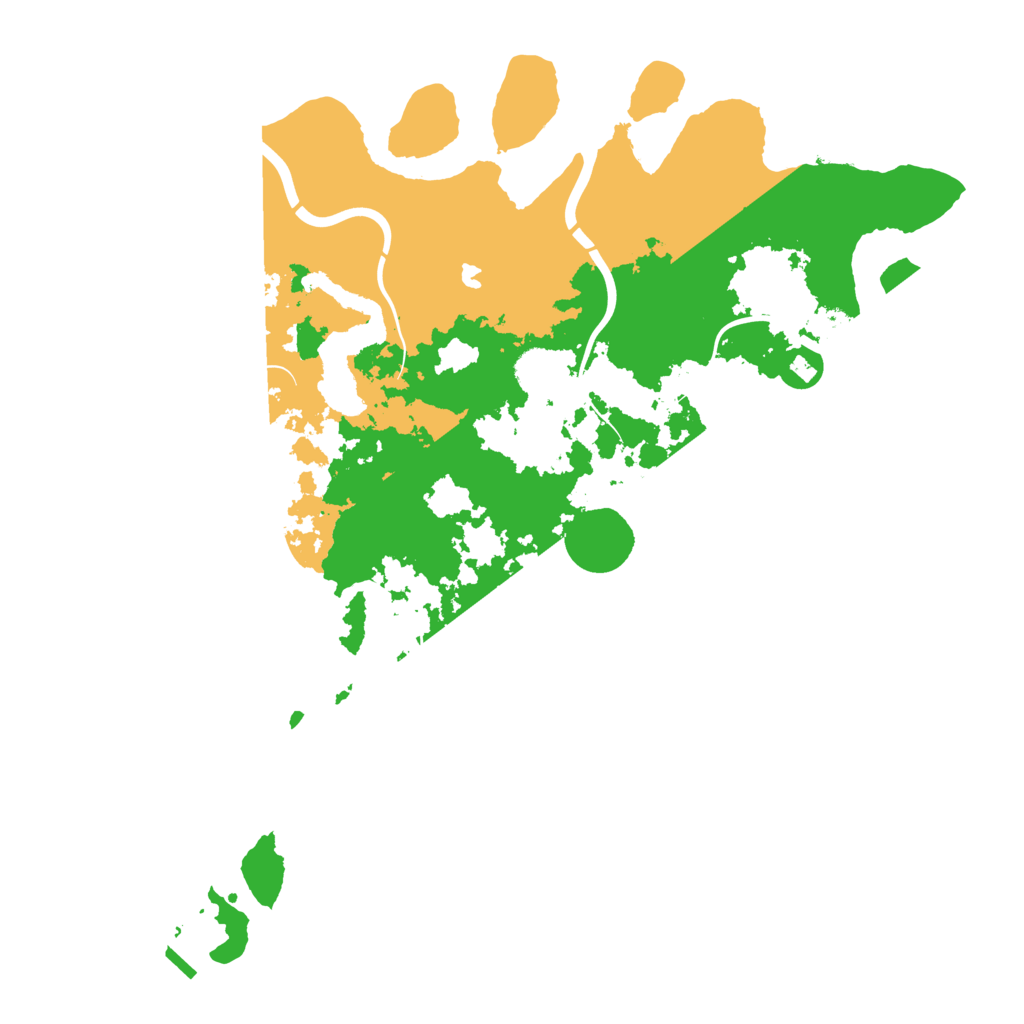 Biome Rust Map: Procedural Map, Size: 4250, Seed: 2088927680