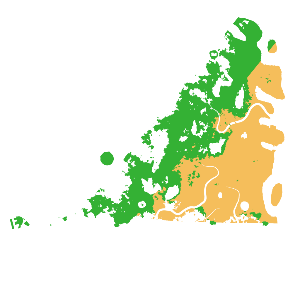 Biome Rust Map: Procedural Map, Size: 6000, Seed: 192752501