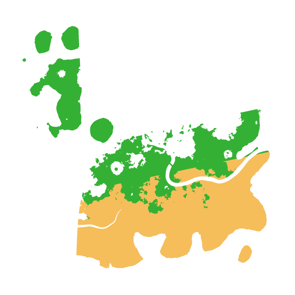 Biome Rust Map: Procedural Map, Size: 3500, Seed: 1092327739