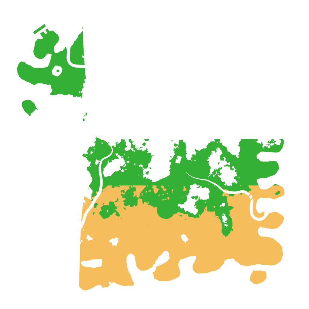 Biome Rust Map: Procedural Map, Size: 4500, Seed: 71917264