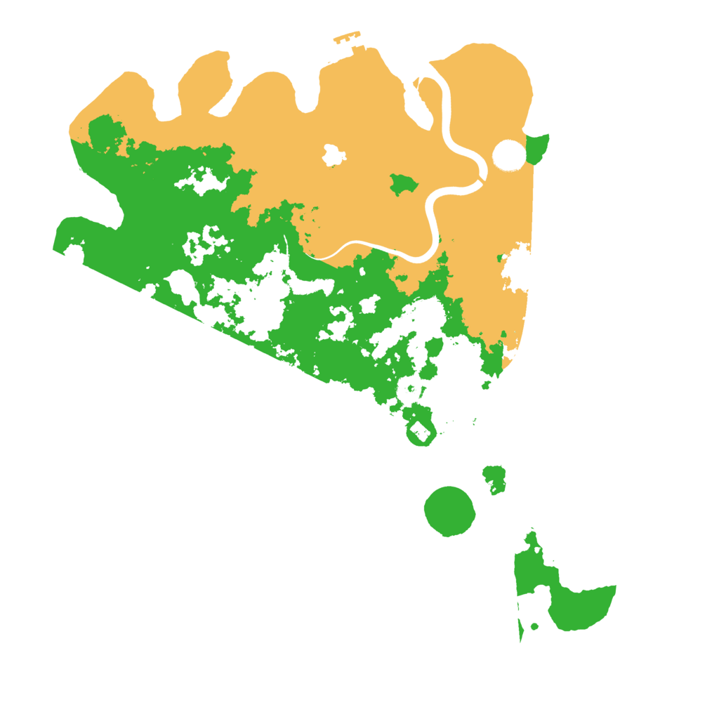 Biome Rust Map: Procedural Map, Size: 4000, Seed: 2104887155
