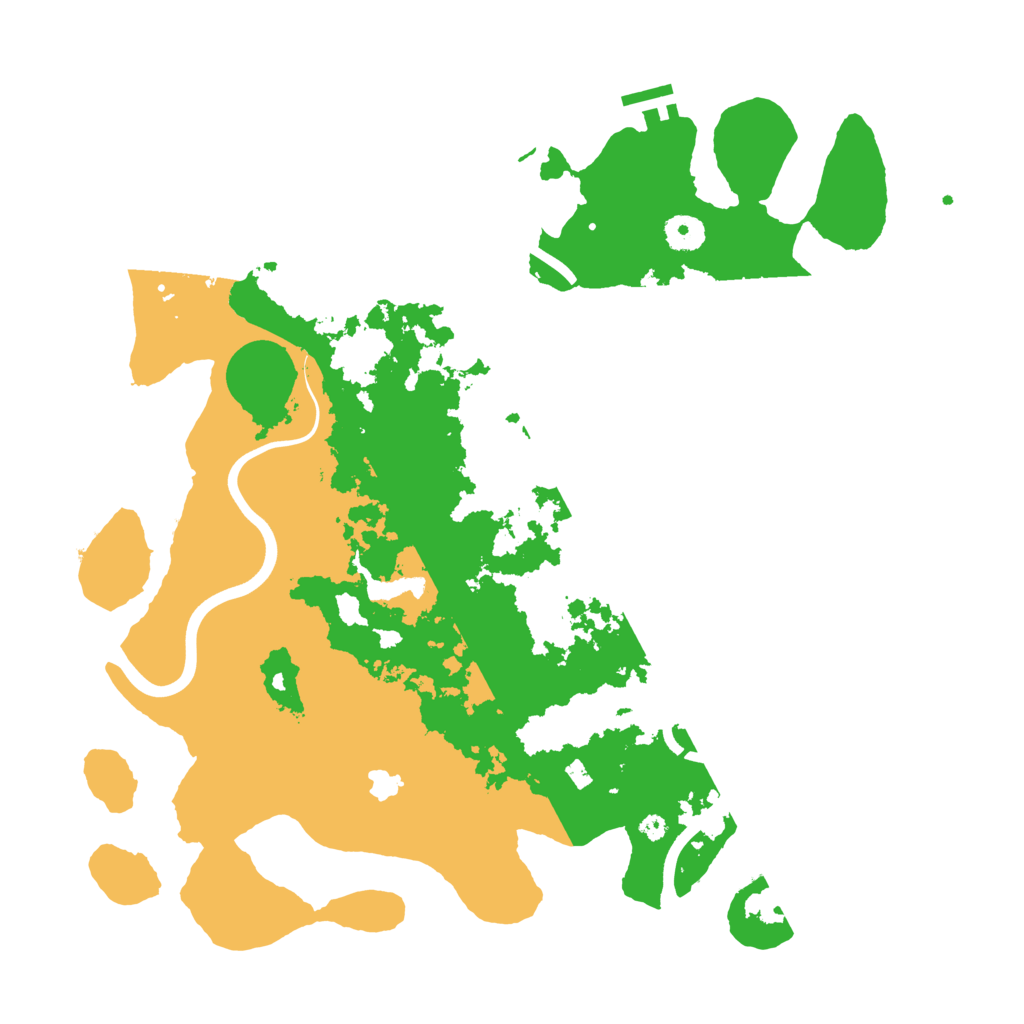 Biome Rust Map: Procedural Map, Size: 4000, Seed: 25922